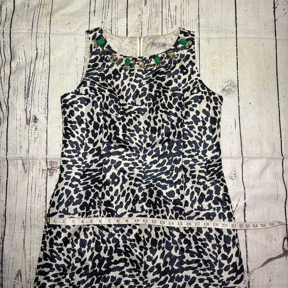 Eliza J  Animal Print Midi Dress size 14 - Picture 6 of 9